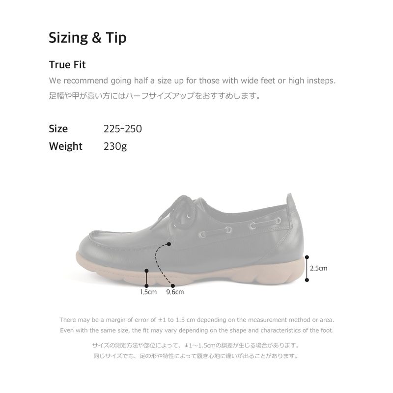 Boat 0019. Cloud Rubber Sole - 4colors
