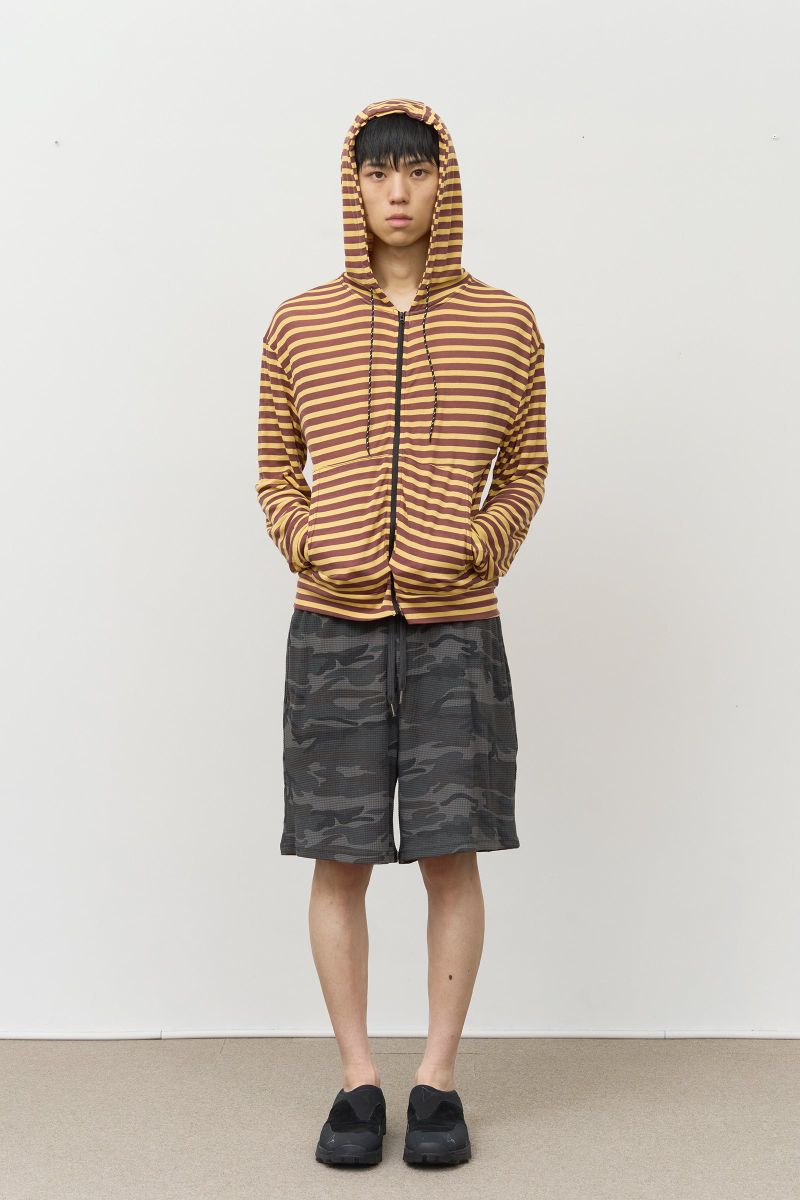 Robe Striped Zip Hoodie