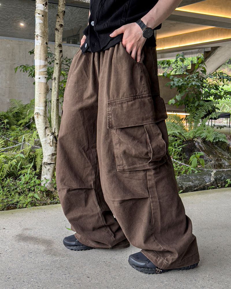 Kabl Hilter Wide Cargo Pants