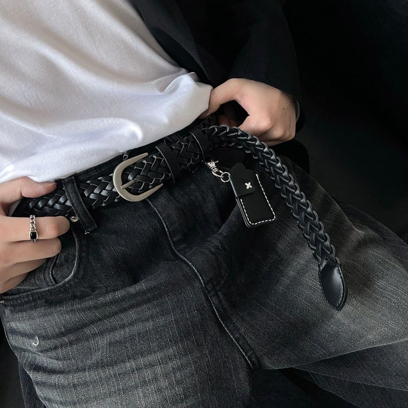 COZINESS(コジネス)の「OWN Case Weaving Leather Belt (2 colors)(Fashion Accessories)」