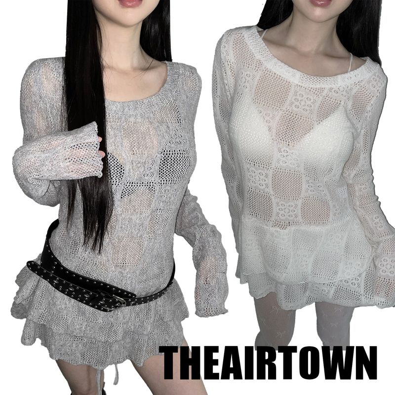 THEAIRTOWN（ザエアータウン）の「ワニメニットワンピース (4 color)（ワンピース/ドレス）」