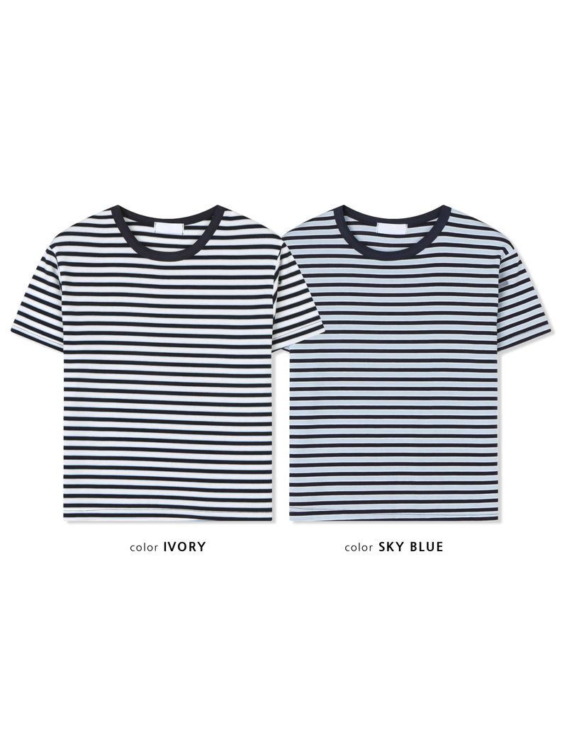 (W) View Striped Top