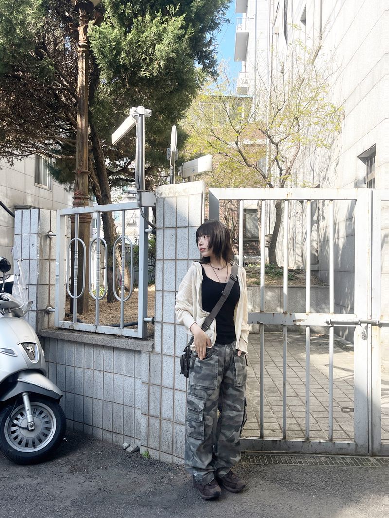 Vintage Camo Cargo Pants