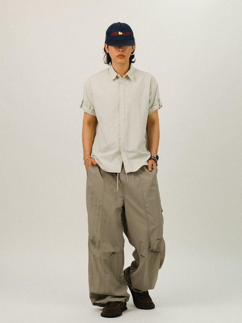 AND Nylon Roll-up Shirts