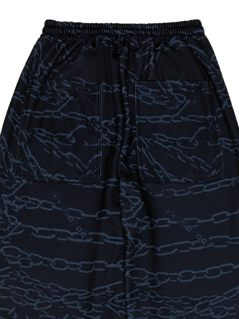 Chain Embroidery Pants