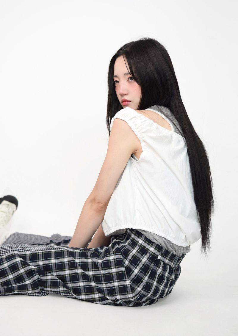 privatelookbook（プライベートルックブック）の「layered banding tank top（Tops）」