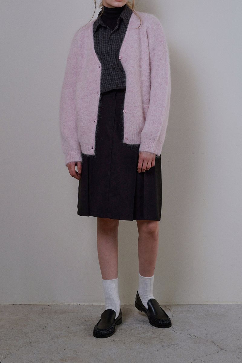 Page pintuck skirt_black