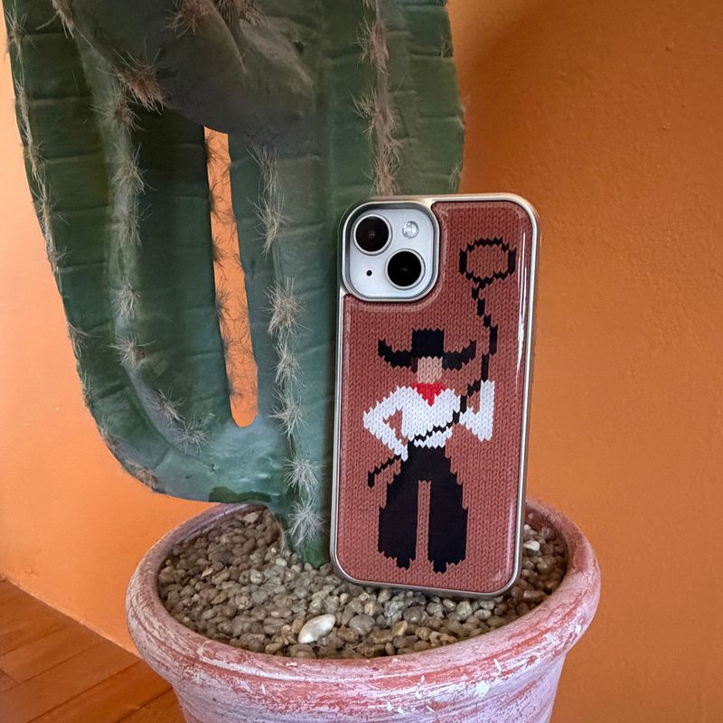 COWBOY EPOXY CASE - BROWN