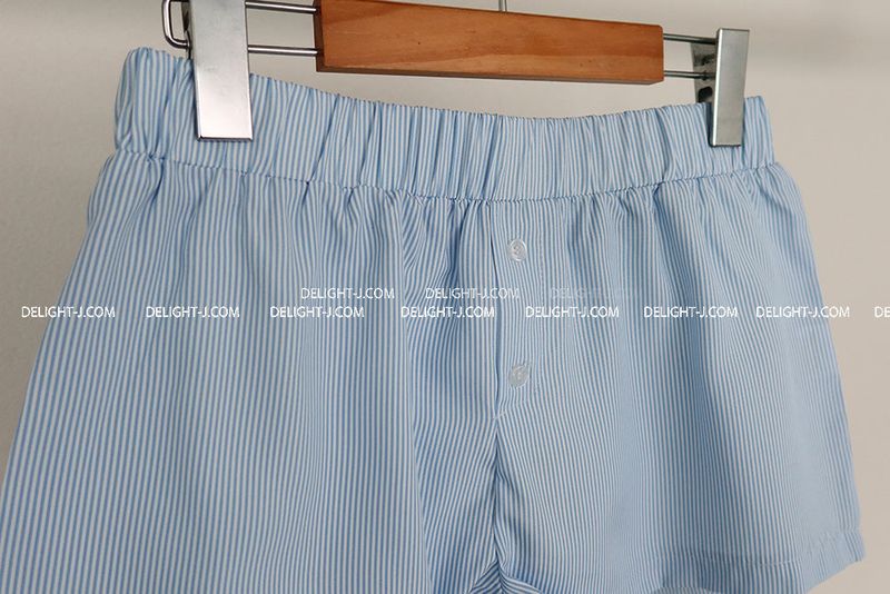 Stripe trunk banding shorts