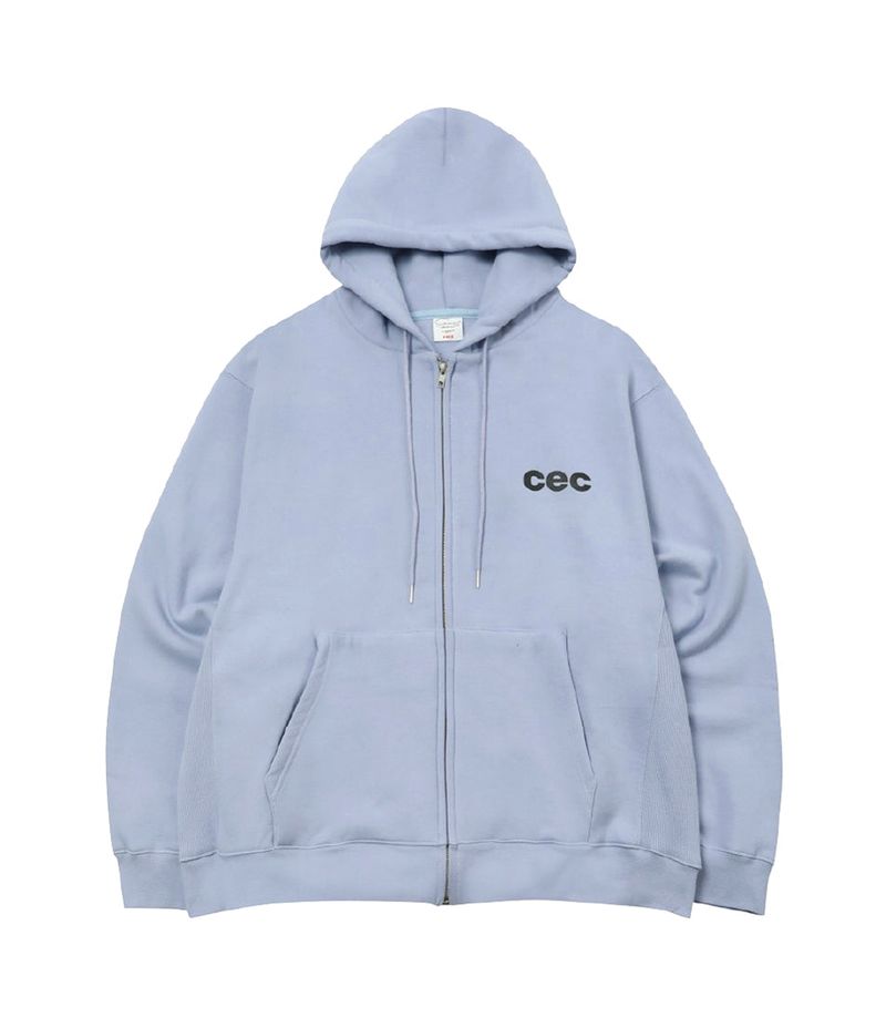 CHANCECHANCE（チャンスチャンス）の「CEC ZIP-UP HOODIE(SKY BLUE)（Tops）」
