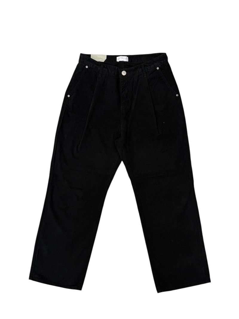 Mono Wide Cotton Pants (2 Colors)