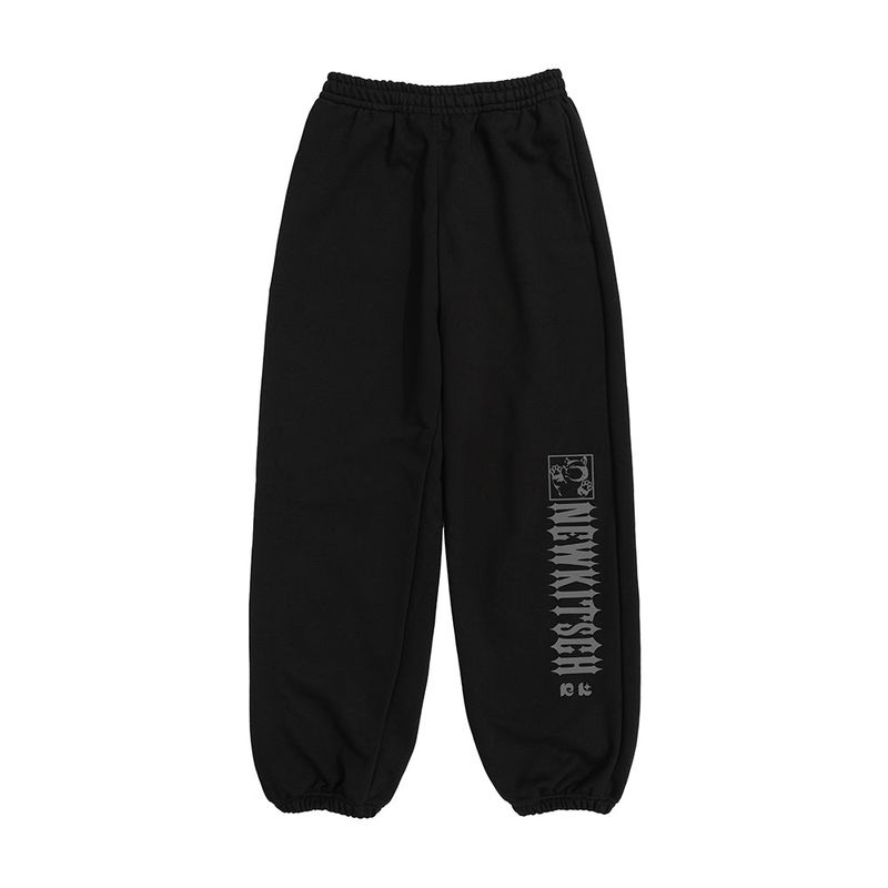 NEWKITSCH(ニューキッチジェネレーション)の「LOCKED-UP CAT TRAINING PANTS (BLACK)(Pants)」