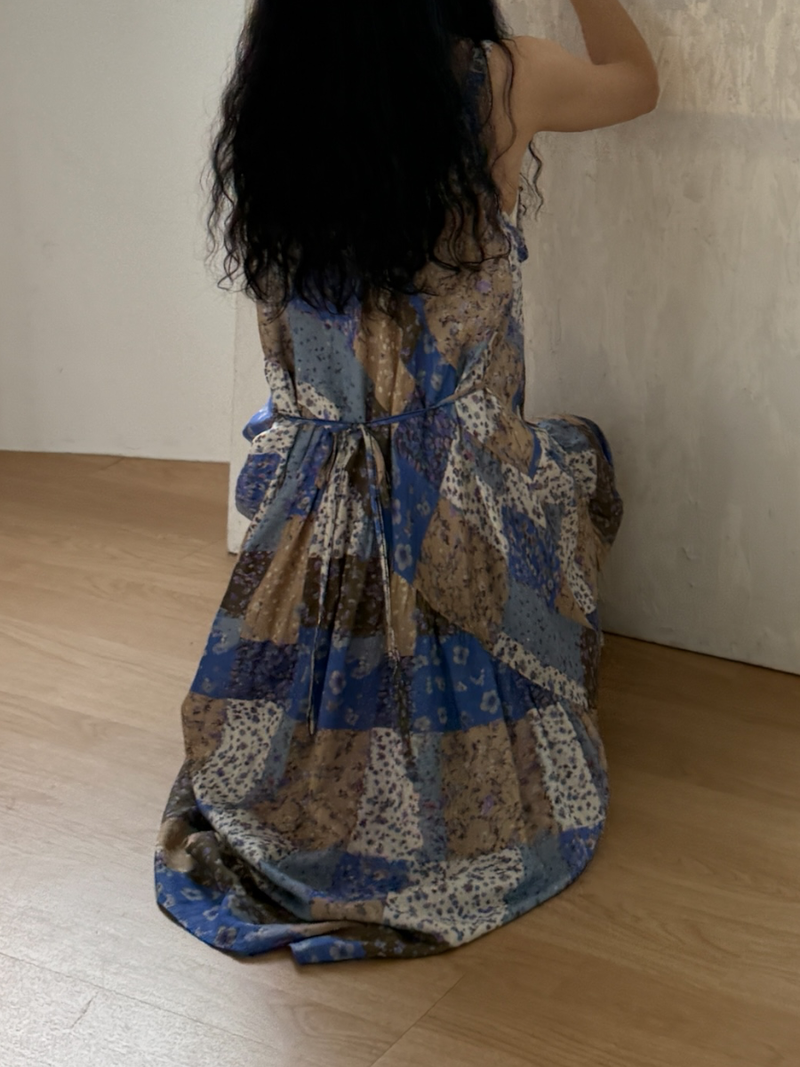summer vacation long dress 
