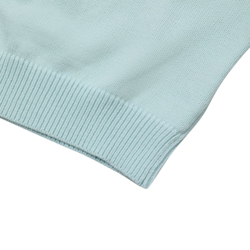 FLOWER KNIT SWEATER(SKY BLUE)