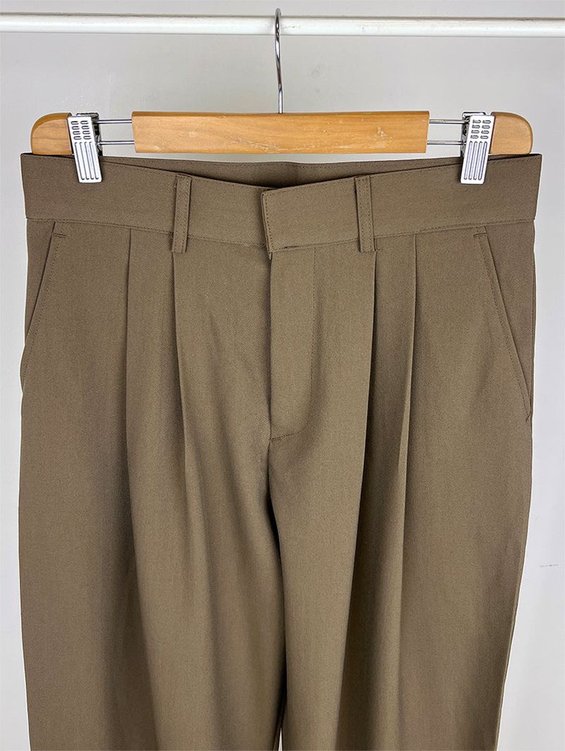 TWO-TUCK BALLOON SLACKS (3C)
