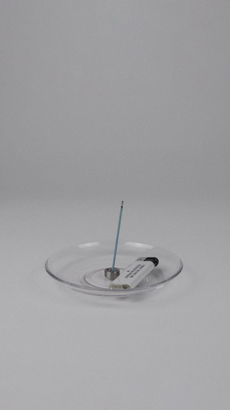 Stainless steel Holder & Glass Tray set