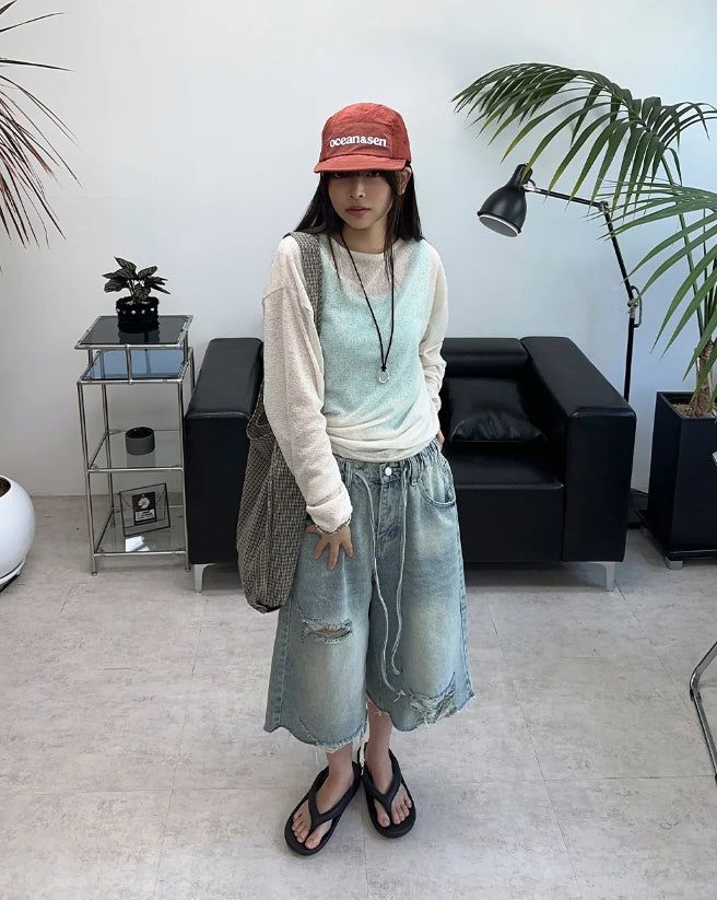 Benon Summer See-through Knit