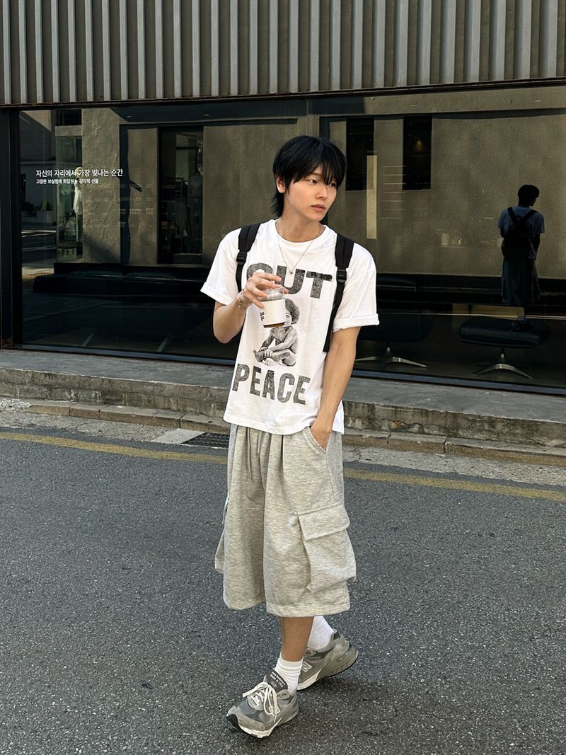 Needle Big Cargo Bermuda Shorts