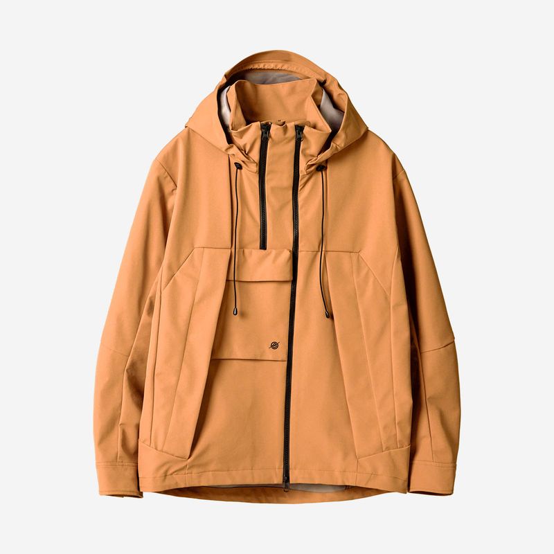 3 Layer Hard Shell Mid-Jacket - ORANGE