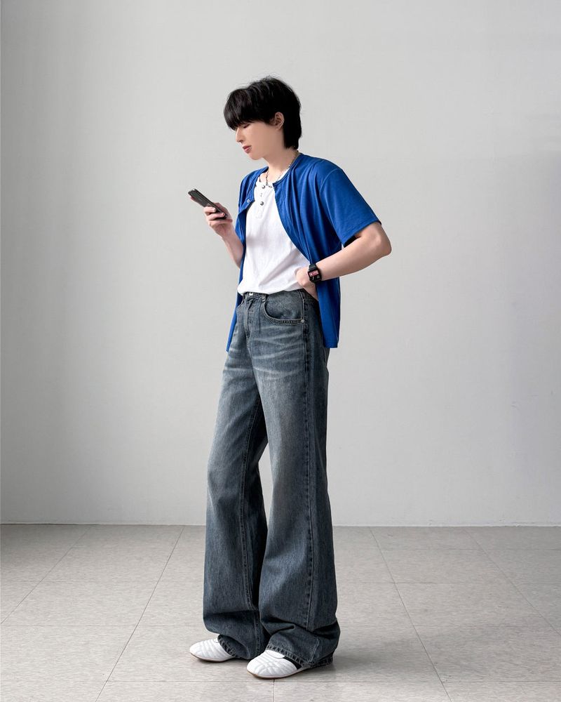 Medic Flare Wide Denim