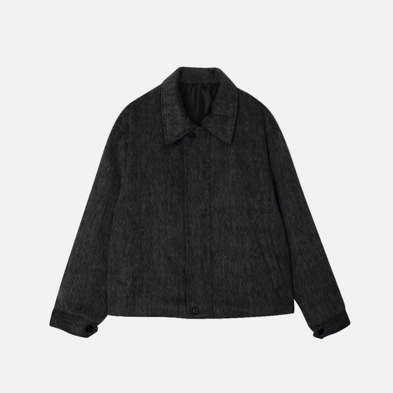 A Nock Mohair Wool Jacket (3color)