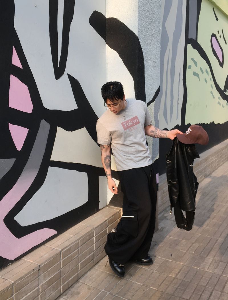No.1681 tokyo crop half T