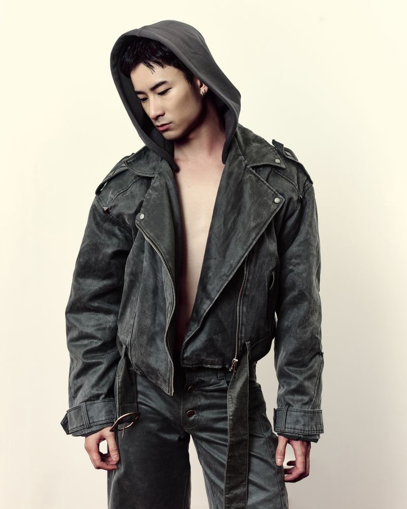 UNISEX - STRIKOR - Vintage washed jacket