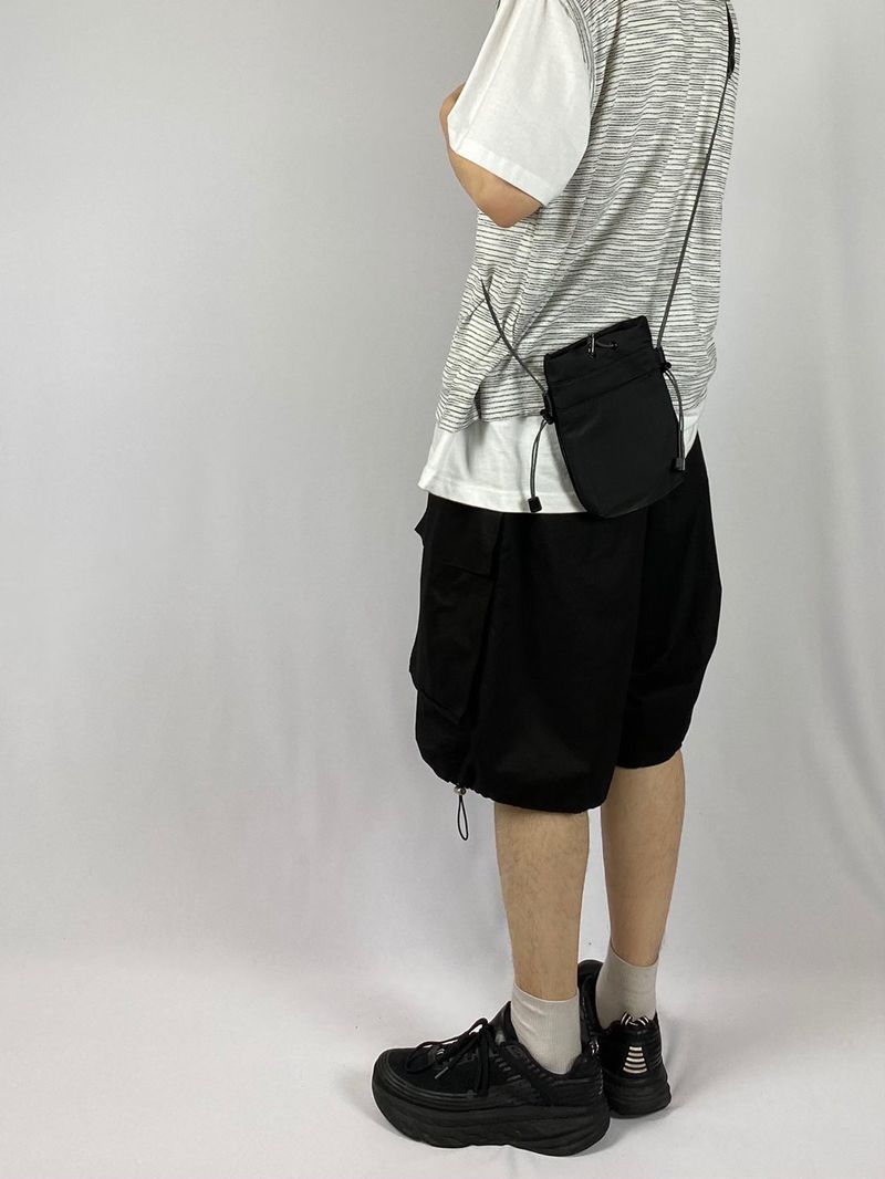 Cargo string bermuda half pants 2C