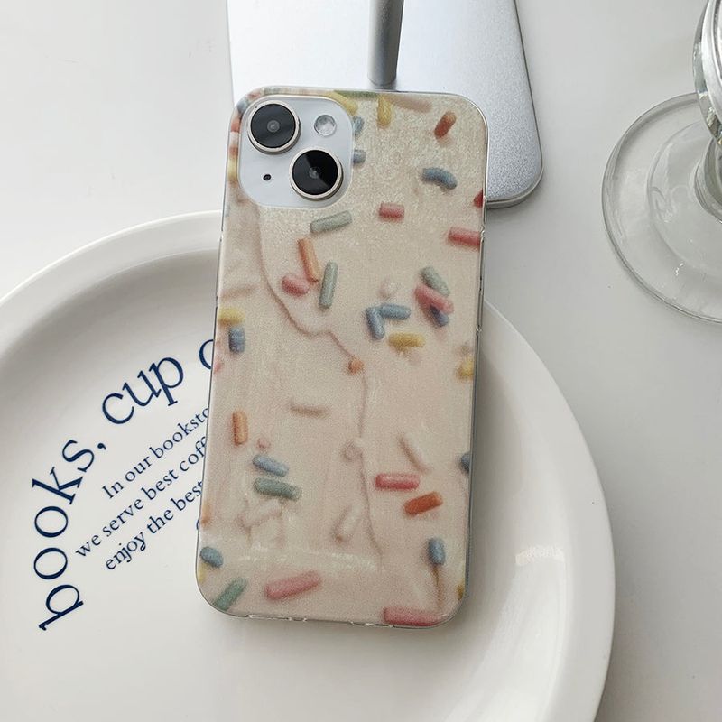withsome（ウィズサム）の「スプリンクル　ストロベリーケーキスプリンクルフォンケース（スマホグッズ/小物）」