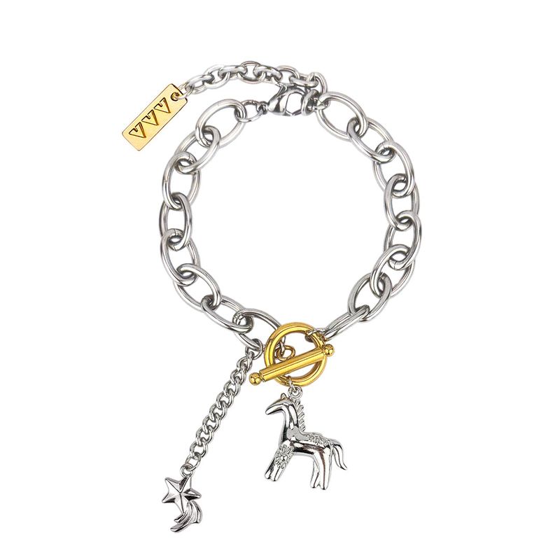 VVV(ブイブイブイ)の「Baby Pony Drop Chain Surgical Bracelet(Accessories)」