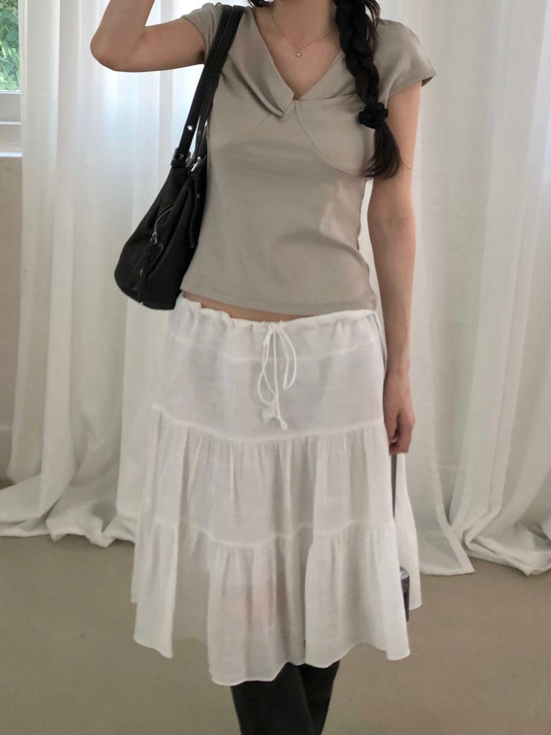 Andy Cancan Midi Skirt (2 colors)