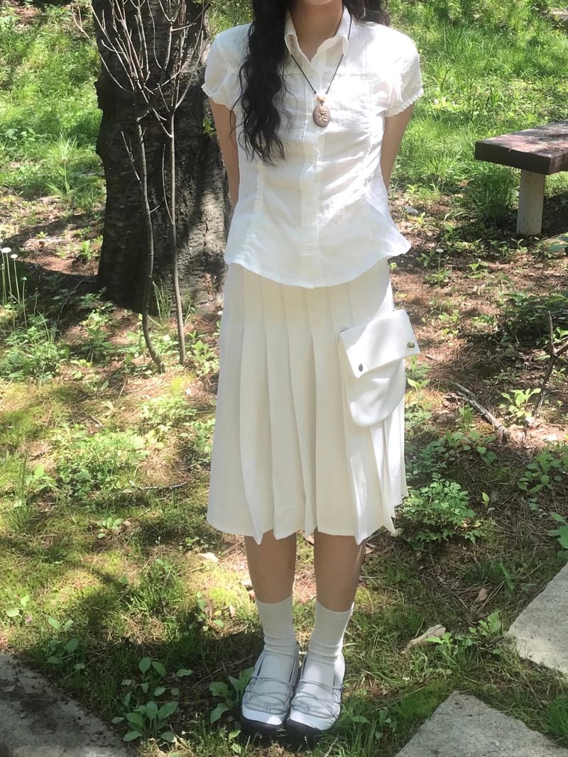 ao vintage frill shirts