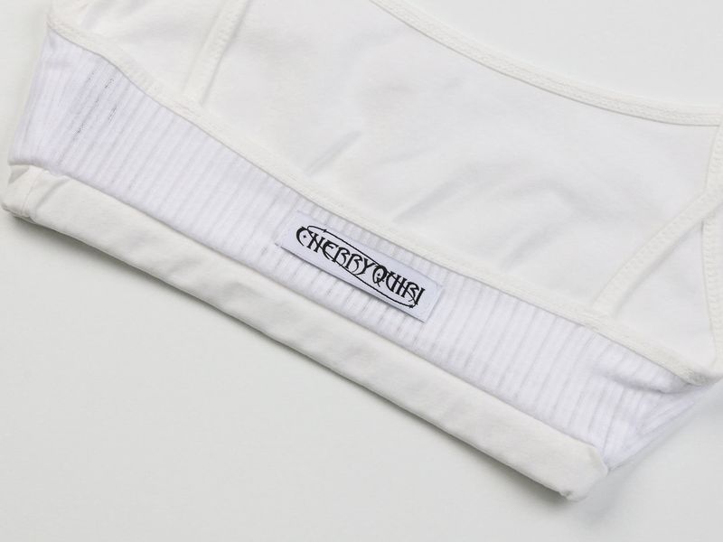 basic bra top - ivory