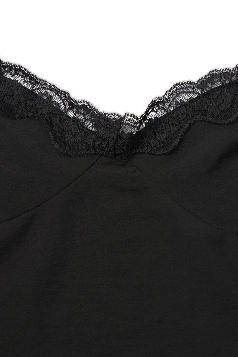 Sleek lace sleeveless_black