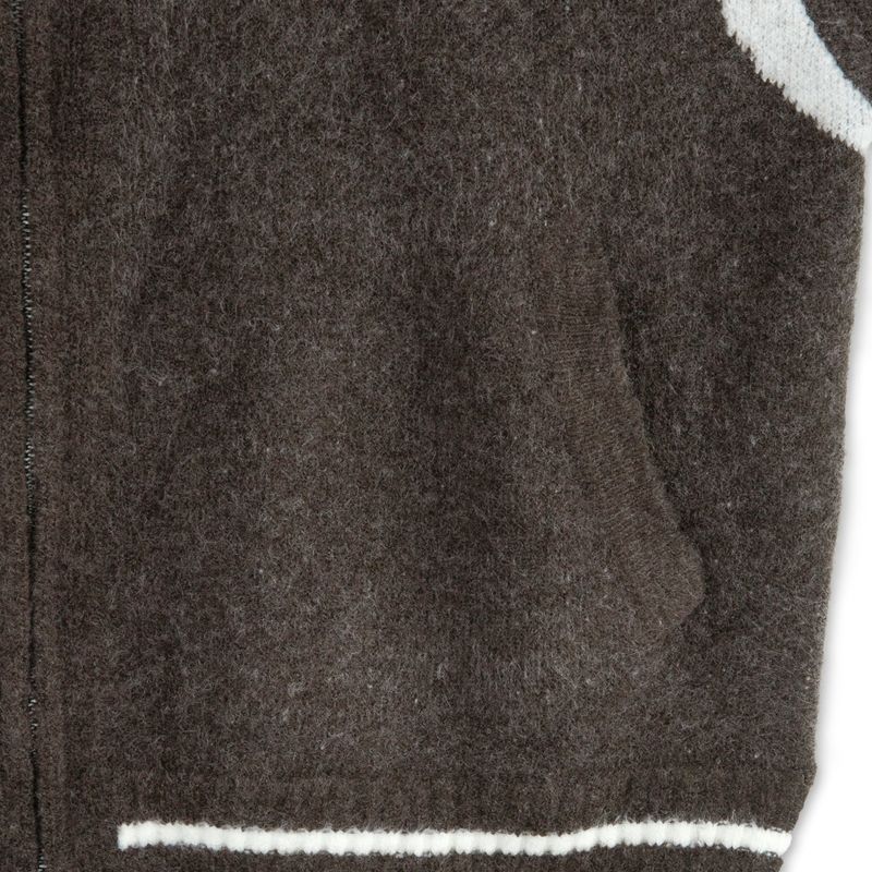 LETOILE LOVE STADIUM KNIT ZIP UP