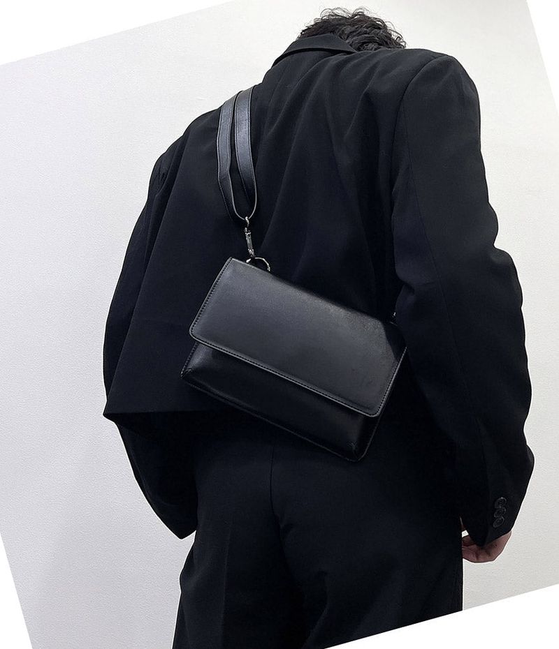 [Unisex] Minimal Cross Flip Bag