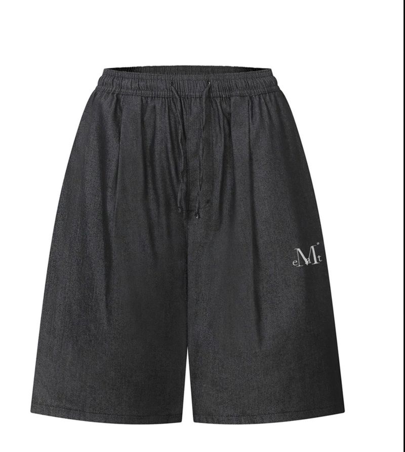 MUCENT（ムセント）の「RUSEN BANDING BERMUDA DENIM PANTS UNISEX（Pants）」