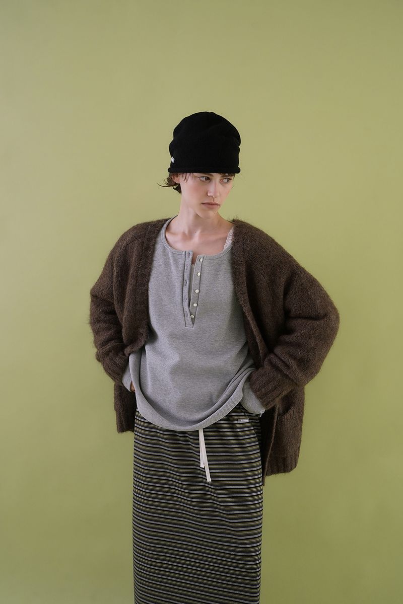 String long skirt_stripe