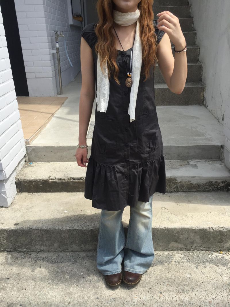 heka bootscut denim pants