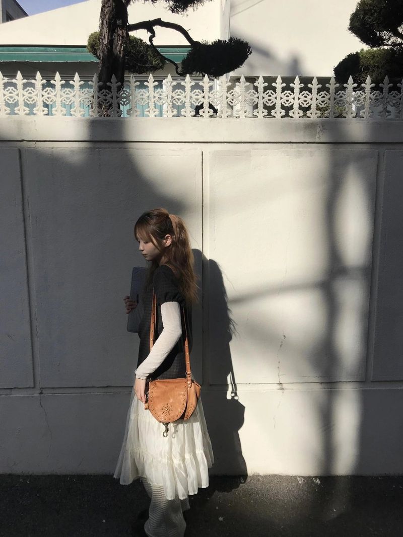 ritten check blouse