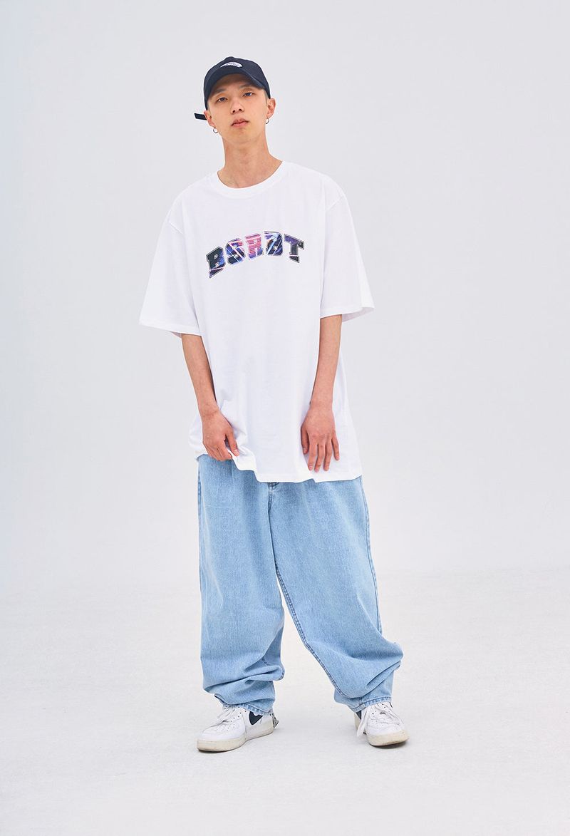 MBSRCOPT101 MID90 BAGGY DENIM PANTS LIGHTBLUE