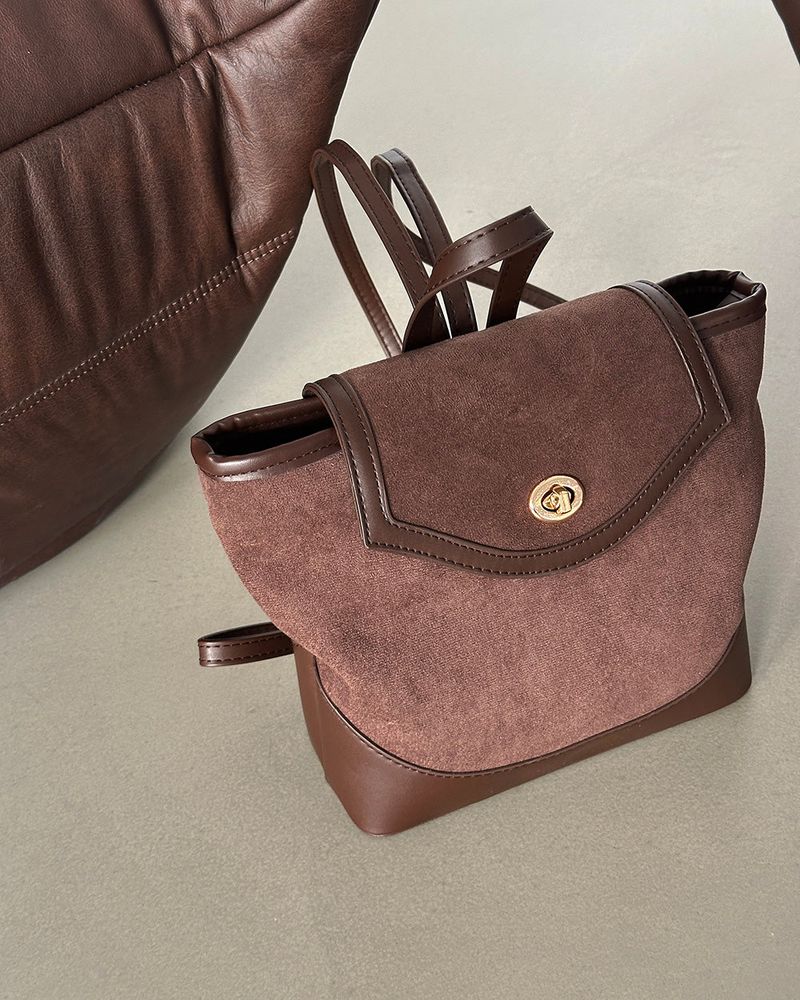 Celli Suede Mini Backpack