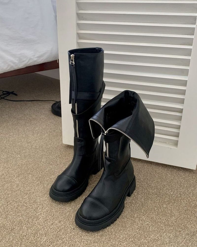 kyoive（コイブ）の「ジッパーブーツ（シューズ）」