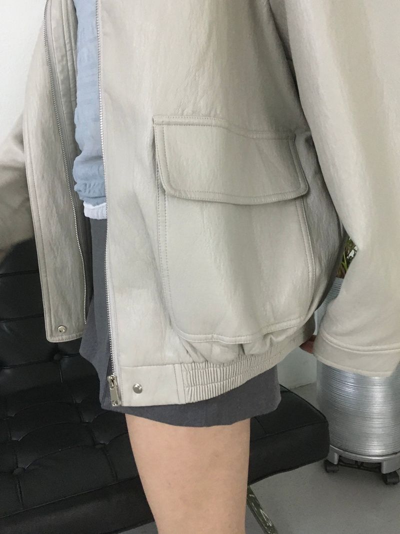 Linkle Leather Jumper