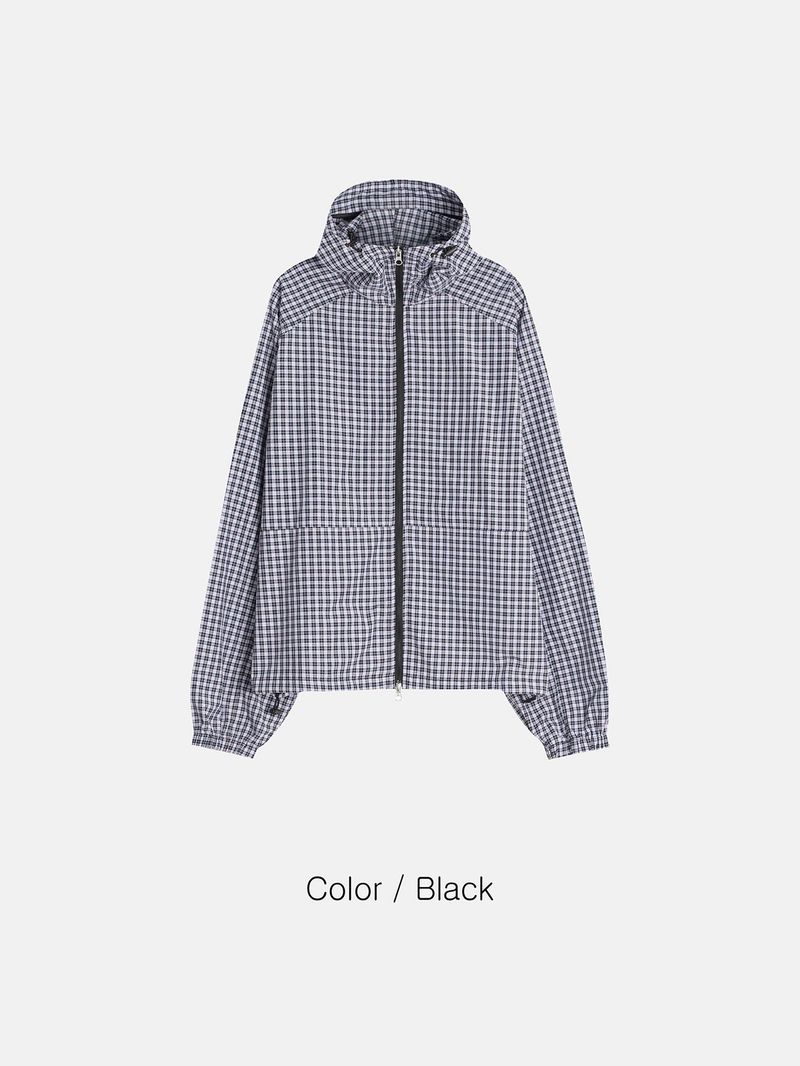Vera Checked Windbreaker (2color)