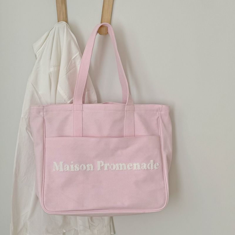 Maison Promenade(メゾン プロムナード)の「ピンクトートバッグ(バッグ)」