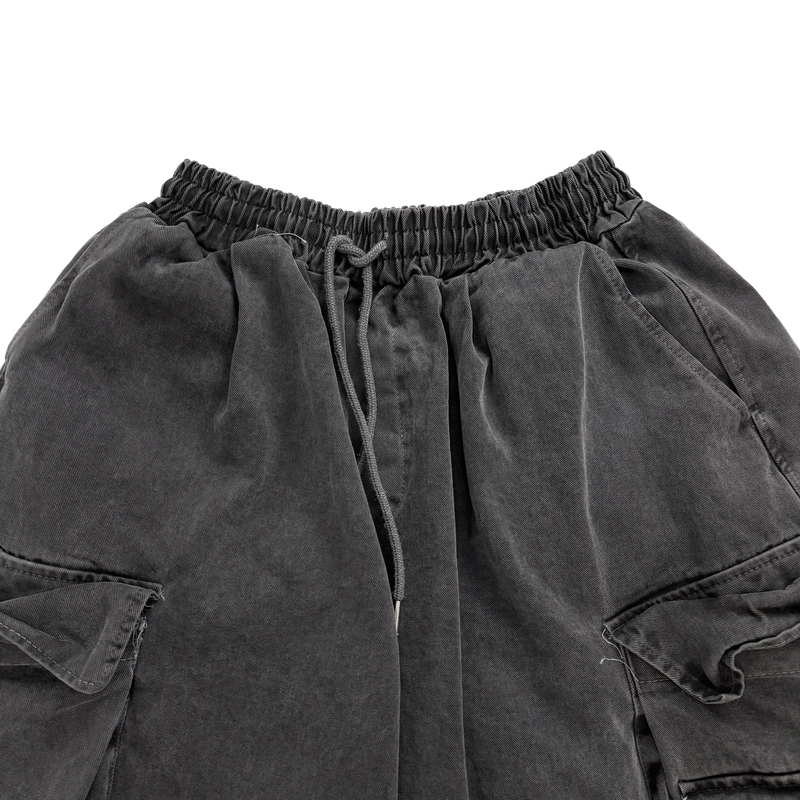 multi pigment bermuda pants
