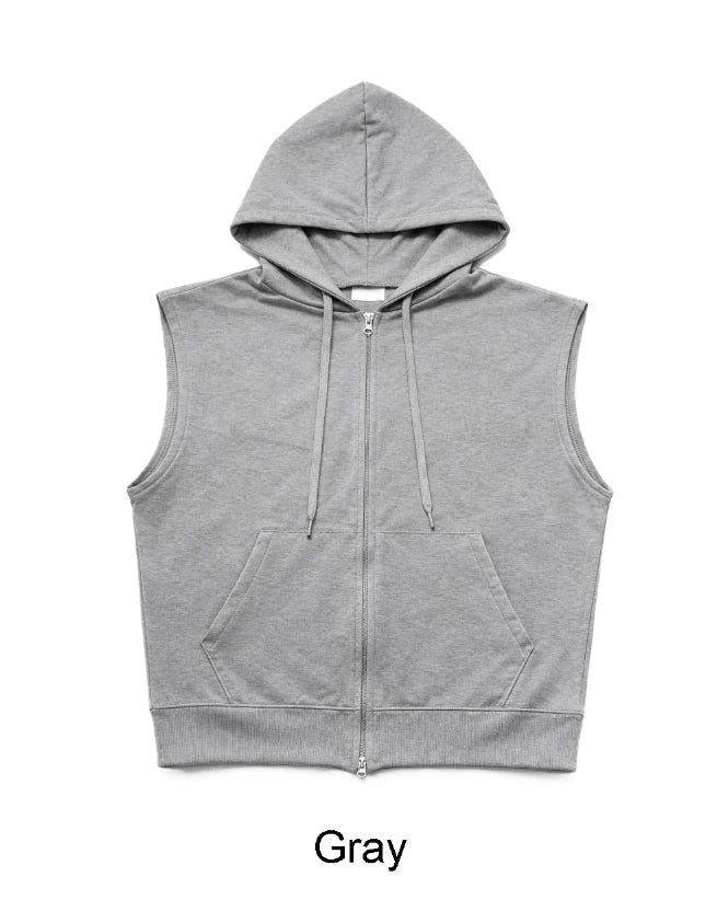 Daydon Hooded Vest Zip-up