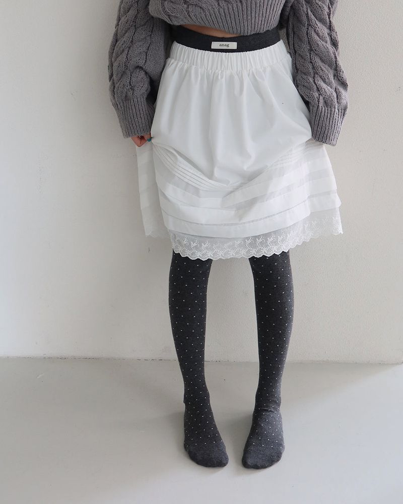 dotted socks stocking leggings