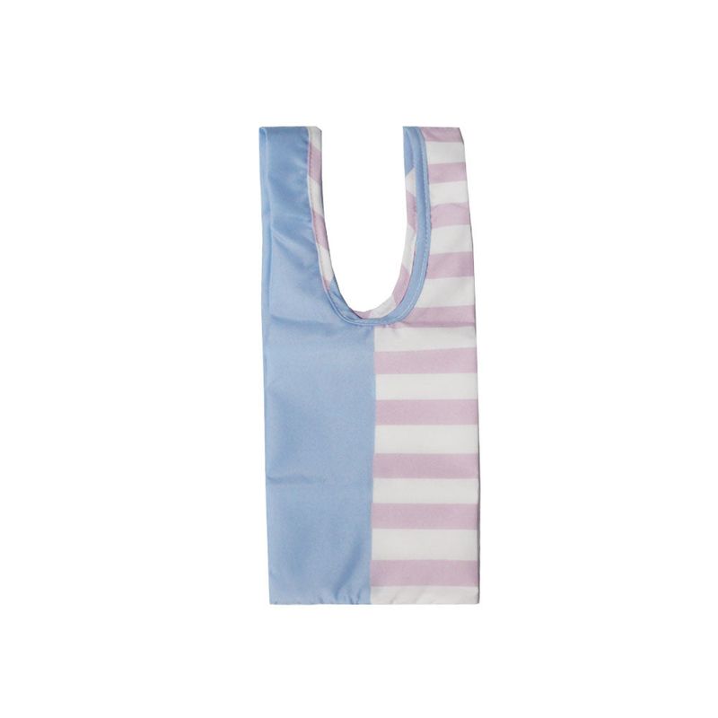 striped flower bag